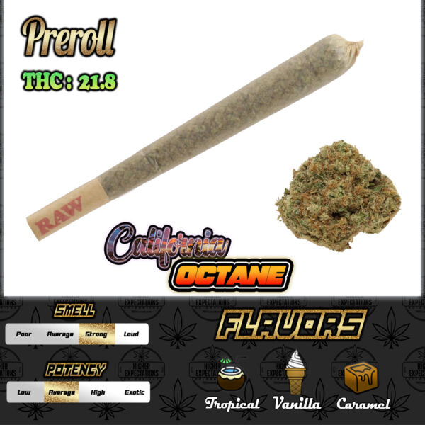 California Octane Pre Roll 1G