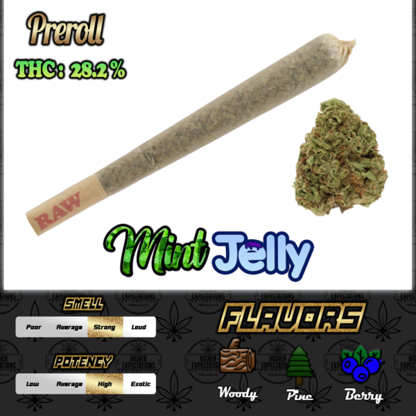 Mint Jelly Preroll 1G