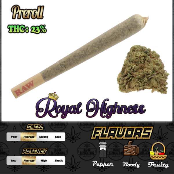 Royal Highness Preroll 1G