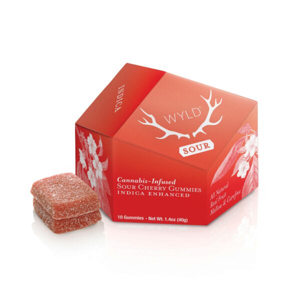 WYLD Sour Cherry THC 100mg