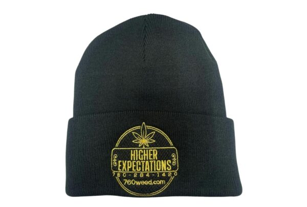 Higher Expectations Branded Beanie