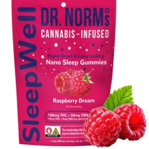 Dr. Norm’s Nano Raspberry Dream Sleep Well Gummies