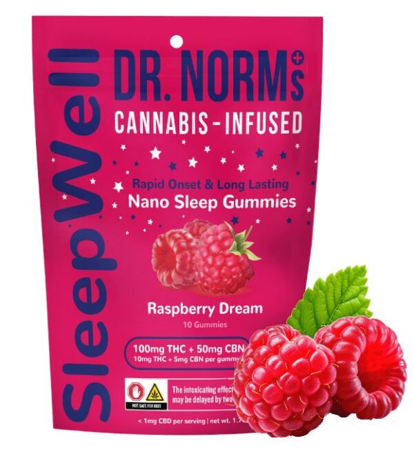 Dr. Norm’s Nano Raspberry Dream Sleep Well Gummies