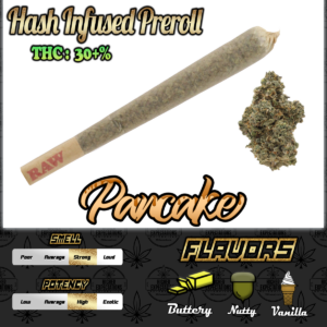 Pancake Hash Infused Preroll 1G