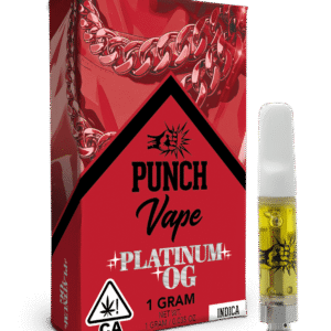 Punch- 510 Distillate Vape Cart - Platinum OG 1G