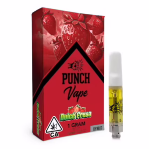 Punch – 510 Distillate Vape Cart - Dulce Fresa 1G